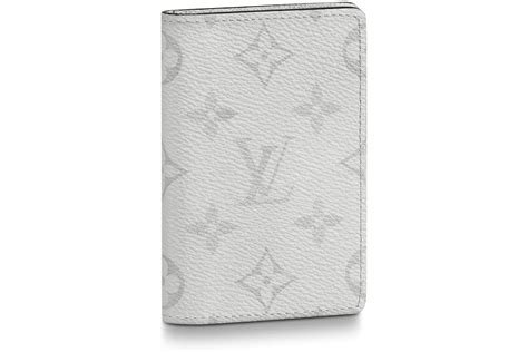 louis vuitton pocket organizer monogram antarctica taiga white|Pocket Organizer Taiga Leather .